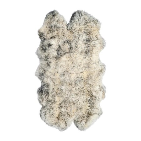 Palacedesigns Sheepskin Rug - Gradient Gray PA3698952